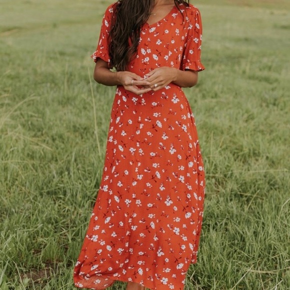 Roolee Prewett Floral Dress - Picture 1 of 4
